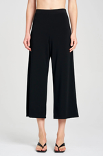 Load image into Gallery viewer, Mela Purdie - Cropped Palazzo Pant - Black