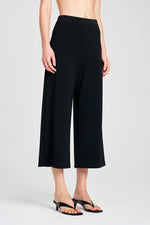 Load image into Gallery viewer, Mela Purdie - Cropped Palazzo Pant - Black