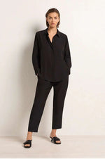 Load image into Gallery viewer, Mela Purdie - Single Pocket Shirt - Black