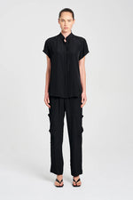 Load image into Gallery viewer, Mela Purdie - Soft Stand Shirt - Black