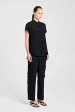 Load image into Gallery viewer, Mela Purdie - Soft Stand Shirt - Black