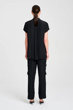 Load image into Gallery viewer, Mela Purdie - Soft Stand Shirt - Black