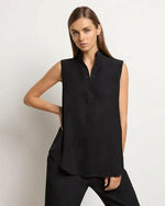 Load image into Gallery viewer, Mela Purdie - Tab Slide Tank - Black