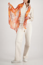 Load image into Gallery viewer, Monari - All Over Flower Scarf - Aperitif