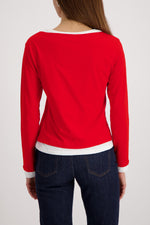 Load image into Gallery viewer, Monari - Two-In-One T-Shirt - Chili Pepper