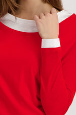 Load image into Gallery viewer, Monari - Two-In-One T-Shirt - Chili Pepper