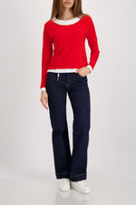 Load image into Gallery viewer, Monari - Two-In-One T-Shirt - Chili Pepper