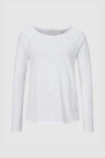 Load image into Gallery viewer, Rich And Royal - Organic Heavy Jersey Longsleeve Top - White