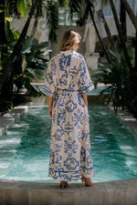 Load image into Gallery viewer, Nassaya - Nautical Shirt Dress