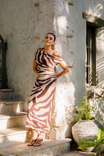 Load image into Gallery viewer, Nassaya - Wild Things Mesh Dress