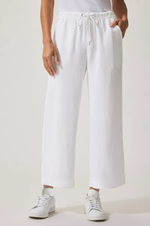 Load image into Gallery viewer, Splendid - Angie Crop Wide Leg - White