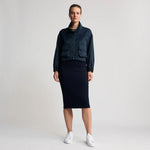 Load image into Gallery viewer, Raw By Raw - Simmi Cropped Windbreaker - British Navy