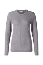 Load image into Gallery viewer, Rich And Royal - EV Glam Rib Top - Pebble Grey
