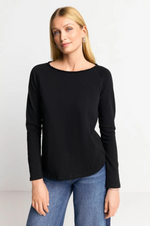 Load image into Gallery viewer, Rich And Royal - Heavy Jersey Long Sleeve - Black