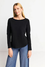 Load image into Gallery viewer, Rich And Royal - Heavy Jersey Long Sleeve - Black