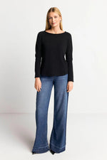 Load image into Gallery viewer, Rich And Royal - Heavy Jersey Long Sleeve - Black