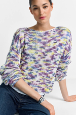 Load image into Gallery viewer, Rich And Royal - Mouliné Sweater - Space Dye