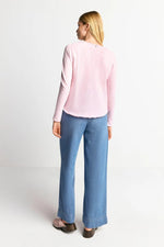Load image into Gallery viewer, Rich And Royal - Heavy Jersey Long Sleeve  Top - Rose Shadow