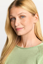 Load image into Gallery viewer, Rich And Royal - Heavy Jersey  Long Sleeve Top - Matcha