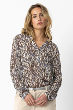 Load image into Gallery viewer, Coster Copenhagen - Shirt In Blue Dreamscape Print