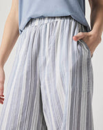 Load image into Gallery viewer, Splendid - Reagan Stripe Pant - White/Seaport