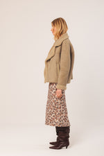 Load image into Gallery viewer, Indi And Cold - Vintage Effect Coat - Sand 630