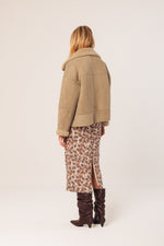 Load image into Gallery viewer, Indi And Cold - Vintage Effect Coat - Sand 630