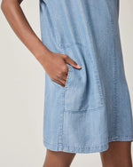 Load image into Gallery viewer, Splendid - Lauren Indigo Dress - Bleached Indigo