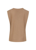 Load image into Gallery viewer, Coster Copenhagen - Top in Lurex Jersey - Warm Sand