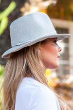 Load image into Gallery viewer, Travaux En Cours - Borsalino Hat - Light Grey
