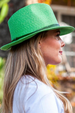 Load image into Gallery viewer, Travaux En Cours - Borsalino Hat - Mint