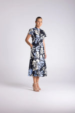 Load image into Gallery viewer, Two T's - Peonie Print Dress - Peony Print