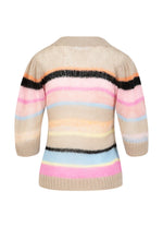 Load image into Gallery viewer, Coster Copenhagen - V Neck Knit in Multi Stripe Mix