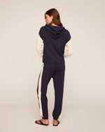 Load image into Gallery viewer, Bella Dahl - Contrast Hoodie - Midnight Frost