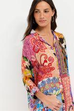 Load image into Gallery viewer, Johnny Was - The Audrey Shirt - Magnolia Patchwork