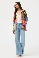 Load image into Gallery viewer, Johnny Was - The Audrey Shirt - Magnolia Patchwork