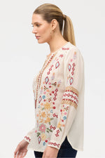 Load image into Gallery viewer, Johnny Was - Paulina Shirt Eli Ere - Equestrian Red