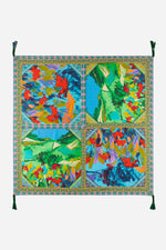 Load image into Gallery viewer, Johnny Was - Silk Scarf - Torenia