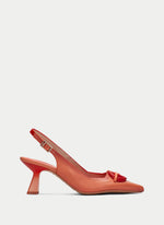 Load image into Gallery viewer, Hispanitas - Nova Slingback Shoe - Coral/Scarlet