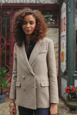 Load image into Gallery viewer, La Petite Etoile - Villie Blazer - Marron Brown