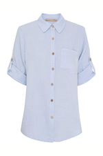 Load image into Gallery viewer, Marta Du Chateau - Kiara Shirt - Celeste