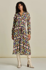 Load image into Gallery viewer, Pom Amsterdam - Luna Butterfly Dress - Sky