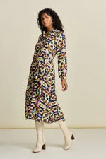 Load image into Gallery viewer, Pom Amsterdam - Luna Butterfly Dress - Sky