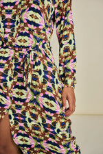 Load image into Gallery viewer, Pom Amsterdam - Luna Butterfly Dress - Sky