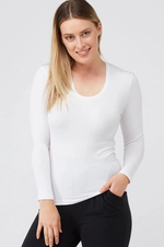 Load image into Gallery viewer, Tani - Regular Scoop Top L/S - Nude