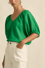 Load image into Gallery viewer, Zoe Kratzmann - Trace Top - Parrot