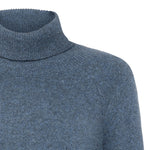 Load image into Gallery viewer, Mansted - Zoraja Turtle Neck Knit - Soft Blue