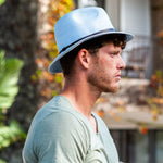Load image into Gallery viewer, Travaux En Cours | Hat Borsalino Baby Blue