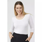 Load image into Gallery viewer, Tani | 3/4 Sleeve Scoop Top | White