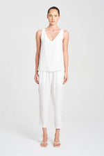 Load image into Gallery viewer, Mela Purdie - Audrey Tank - White
